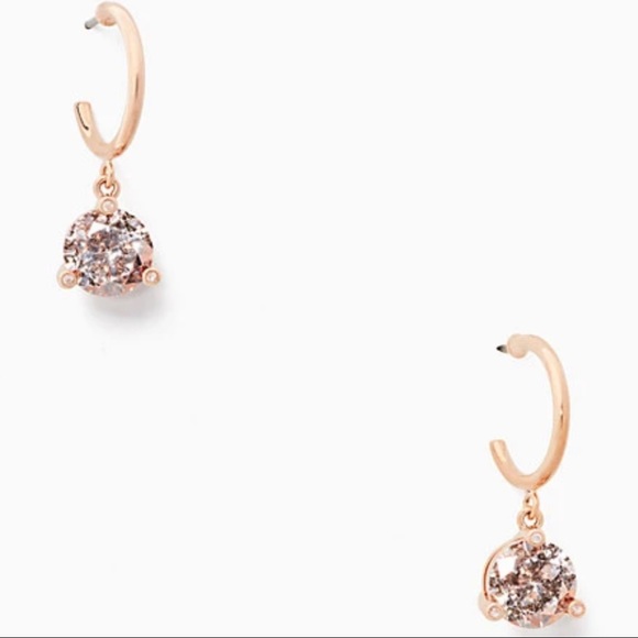 NWT! Kate Spade Crystal Drop Earrings